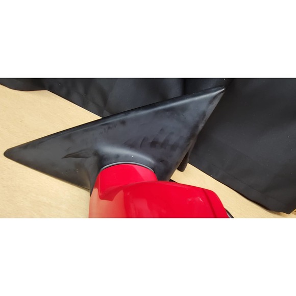 2010-2014 AUDI A5 2.0T Prestige Convertible Mirror DRIVER Side Left LH Side RED - Picture 8 of 10